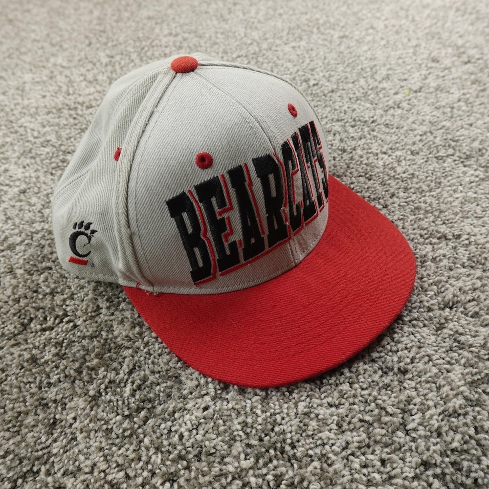 Cincinnati Bearcats Hat Cap‎ Mens One Size Gray  Snap Back NCAA Top Of The World